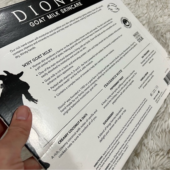 Dionis Goat Milk Hand Cream NEW IN PACKAGE - Picture 3 of 7